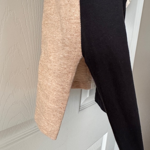 Tan Color Split Top - Picture 3 of 5